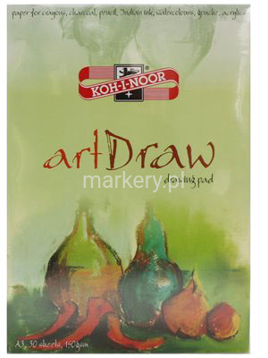 Koh-I-Noor Blok Rysunkowy ArtDraw A3 150g 30ark-89503