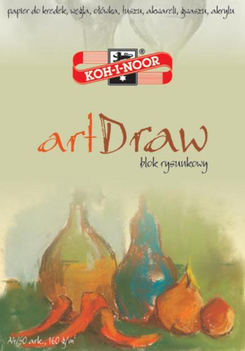 Koh-I-Noor Blok Rysunkowy ArtDraw A4 150g 50ark-89500