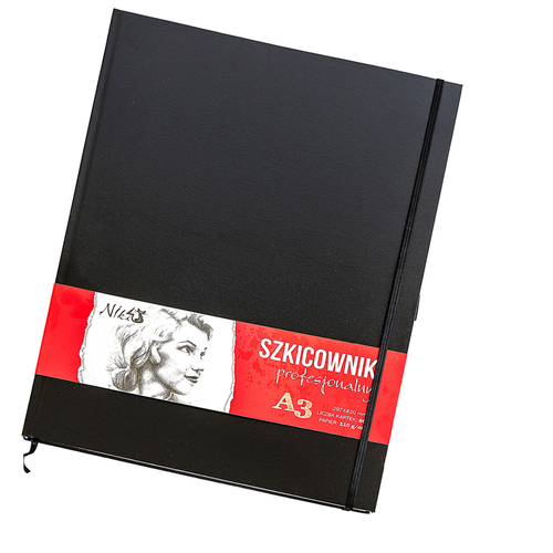 Szkicownik profesjonalny A3 110g 80 kartek-115688