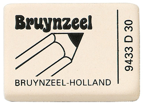 Bruynzeel Extra Soft Display 30 Erasers-64630