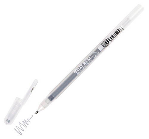 Sakura Gelpens Stardust Sparkle 744 Silver Star-68148