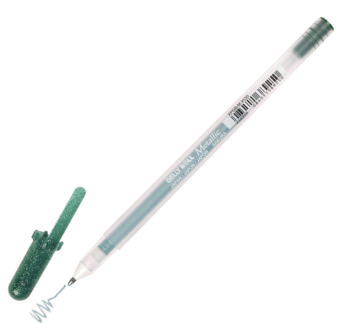 Sakura Metallic Gelly Roll Gelpens 530 HunterGreen-65219