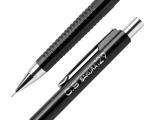 Sakura XS-129 Ołówek mechamiczny 0,9 mm Black -128172