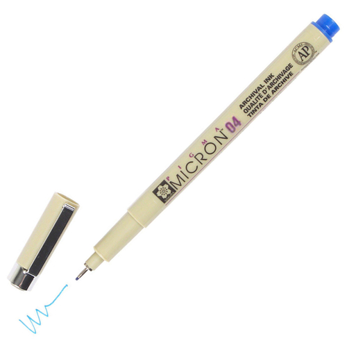 Sakura Pigma 04 Micron Cienkopis 36 Blue 0,4mm-65961