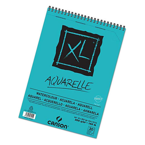 Blok akwarelowy Canson aquarelle A4 30 a 300g-130457