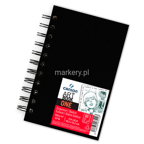Blok 102x152 Canson Szkic. A6 ARTBOOK ONE 80 100g-130452