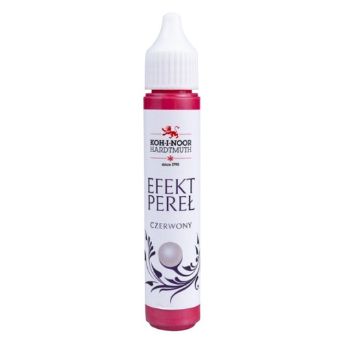 KIN efekt pereł 30 ml czerwony-139224
