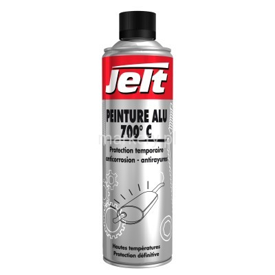 Jelt ALUMINIUM Farba odporna na temp 700°C aerozol-21354