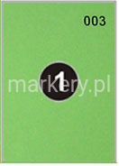 Etykiety Kolor 05 Zielony Standard (100)-3355