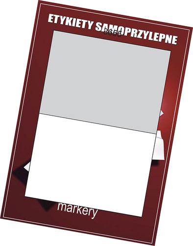 Etykiety samoprzylepne białe 210x148,5/2szt (500)-133335