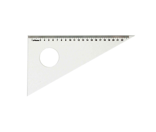Leniar Ekierka z podcięciem plexi 60/25cm-142705