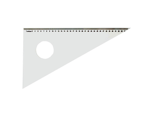 Leniar Ekierka z podcięciem plexi 60/36cm -142715