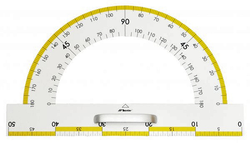 Leniar Kątomierz Tablicowy 180 stop Plastik-96413
