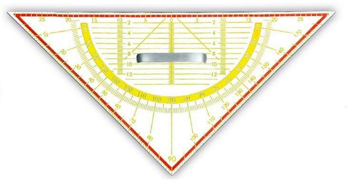 Leniar Ekierka Geometryczna Tablicowa 60cm-96432