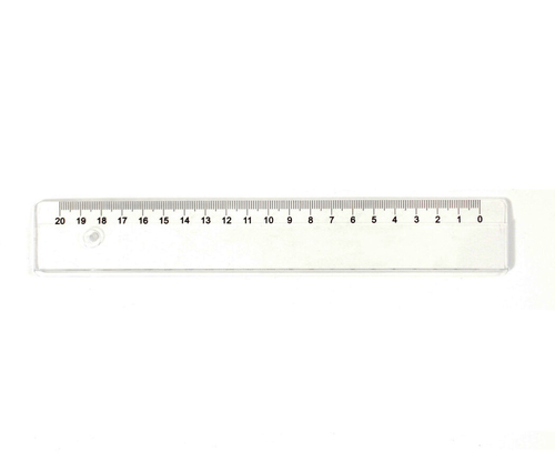 Leniar Linijka przezroczysta 20cm - Dla Leworęczn-142893