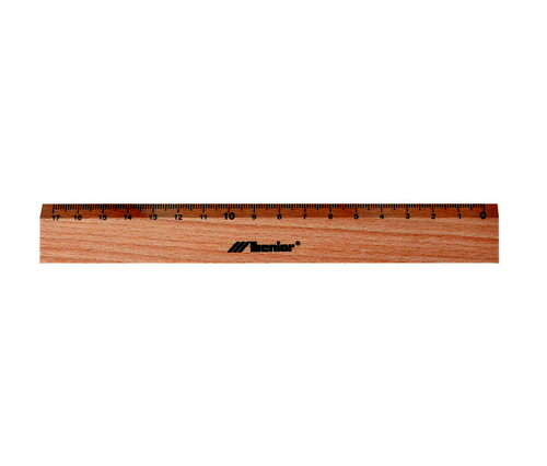 Leniar Linijka drewniana 17cm - Dla Leworęcznych -142940