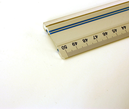 Leniar Linijka do cięcia 50cm Metal-143127