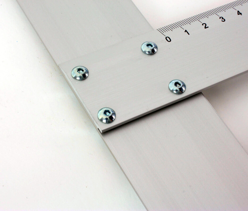 Leniar Linijka Aluminiowa z ogranicznikiem 100cm -143371