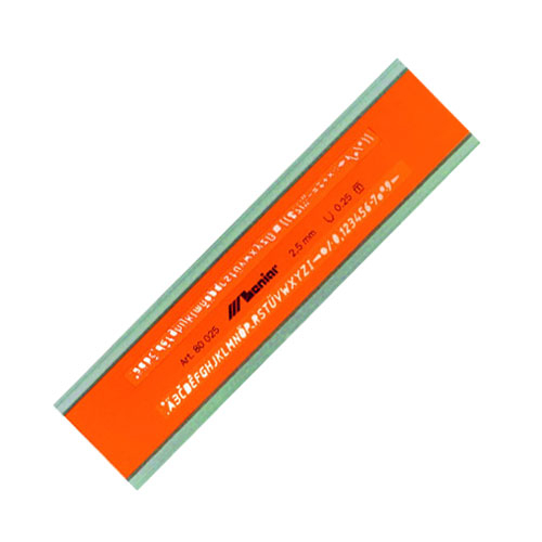 Leniar Szablon litery kursywa 1.8 mm-73076