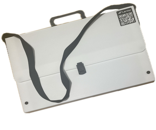 Leniar Teczka na rysunki BIAŁA B2 (730x520x35mm)-143888