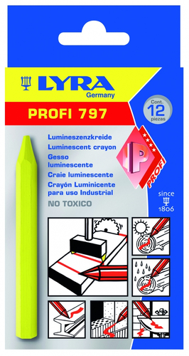 Lyra Profi797 Luminescent 12/120 Lubryka żółty fl-139162