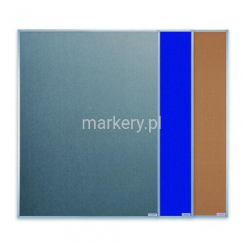 Tablica prezentacyjna dual filcowa niebi 120x150cm-47505