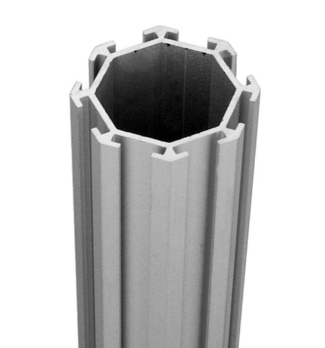 Słupek ośmiokątny 2 pokrwkami 2000 mm-30371