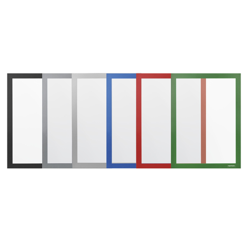 Magnetoplan ramka samoprzylepna 6 szt mix kolor A4-140413