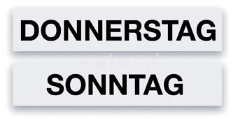 Symbol magnetyczny Nazwy miesiący DE100x20-47659