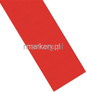 Etykiety Ferrocard czerwony 80x10 mm-60456
