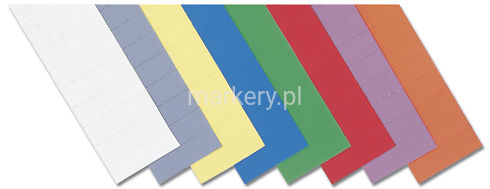 Etykiety Ferrocard mixkolorów 60x22 mm-44853