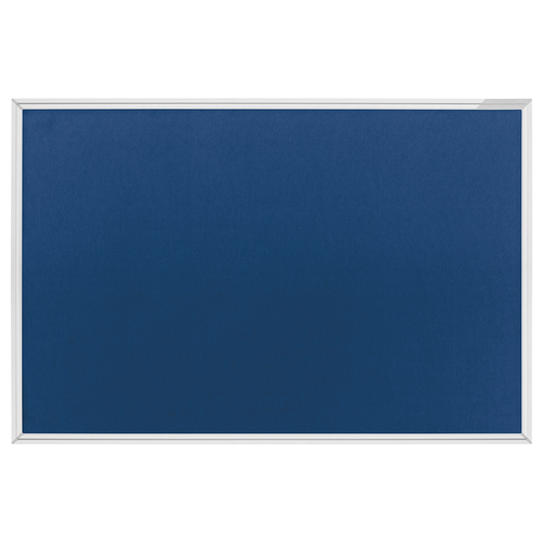 Tablica tekstylna SP niebieska ALU 900 x 600mm-116022