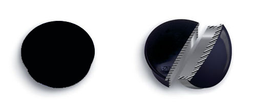 Magnesy Discofix Hobby 0.3 kg 25 mm 6szt czarne-29328