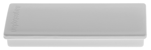 Magnesy Block 2 prostokątne 10szt szary-51481