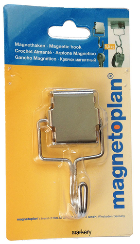 Wieszak magnetyczny z ruchomym haczykiem 1.5 kg-50147