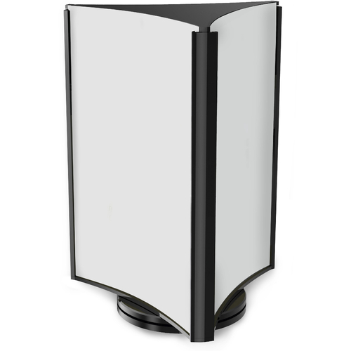 magnetoplan Stojak stołowy obrotowy 3-stronny A6-134965