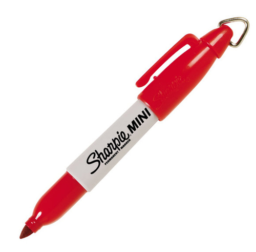 Sharpie Mini Marker permanentny Czerwony-120582