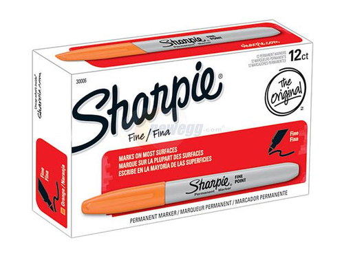 Sharpie Fine Marker permanentny Orange-141558