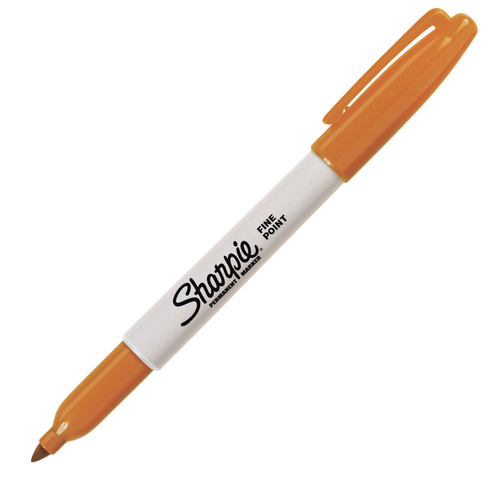 Sharpie Fine Marker permanentny Leg Warmer Orange-123567