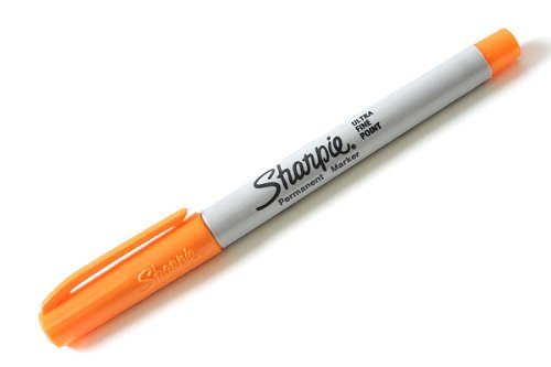 Sharpie UFine Marker permanent Leg Warm.Orange W/L-123583