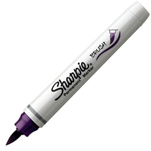 Sharpie Brush Marker permanentny Fiolet-123873