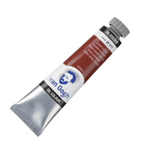 Talens Van Gogh farba olejna 20 ml 411 burnt sienn-110648