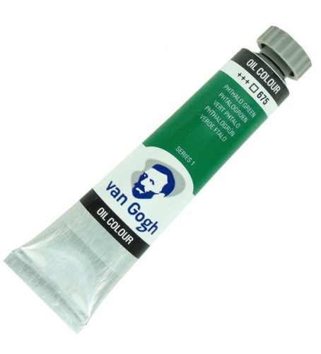 Talens Van Gogh Farba olejna 40ml 675 Phth Green-69624