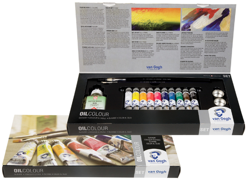 Talens Van Gogh Combi Farby olejne 10x20ml+ak-67536