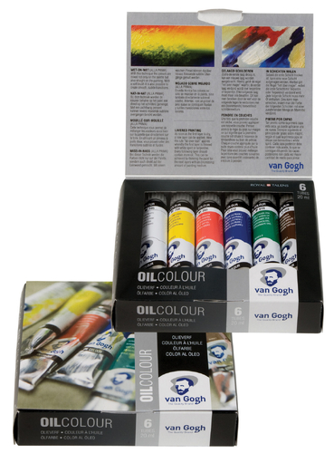 Talens Van Gogh Farby olejne 6x20ml 02C406-67606