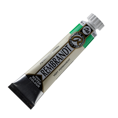 Talens Rembrandt farba Water 20ml 662 perm green-110799