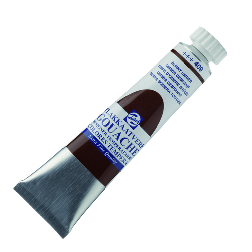 Talens Gouache Extra Fine Farba 20ml 409 BurntUmbe-71343