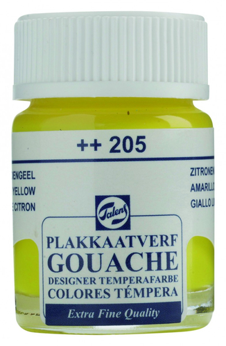 Talens Gouache Extra Fine Farba 16ml 205 Lemon Yel-70794