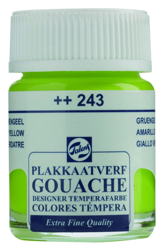 Talens Gouache Extra Fine Farba 16ml 243 GreenYe-70807