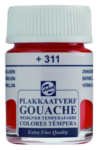 Talens Gouache Extra Fine Farba 16ml 311 Vermilion-70810